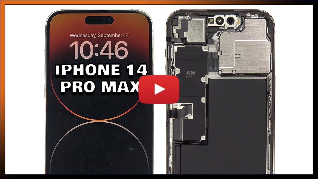 First iPhone 14 Pro Max Teardown Video [Watch] - iClarified