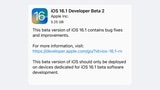 Apple Releases iOS 16.1 Beta 2 and iPadOS 16.1 Beta 3 [Download]