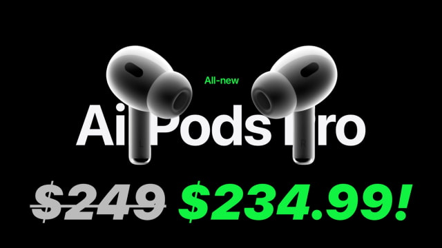 Apple AirPods Pro 2 On Sale for $234.99 [Lowest Price Ever]