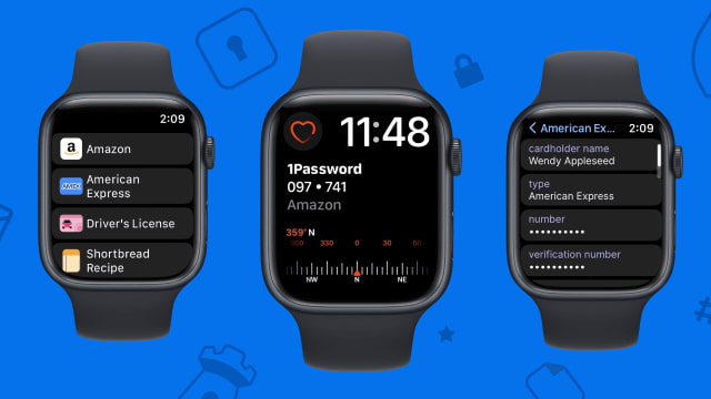 1Password 8 Arrives for Apple Watch