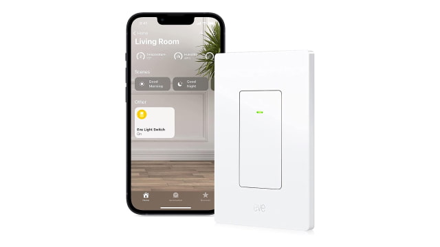 Eve Launches Matter Ready &#039;Eve Light Switch&#039; With Thread