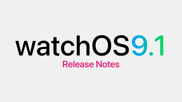 watchOS 9.1 Release Notes