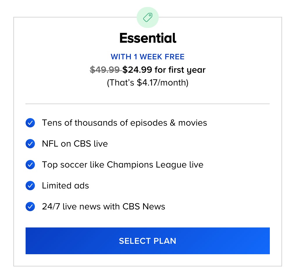 Paramount Plus On Sale for 50% Off Plus Free Fire TV Stick [Deal