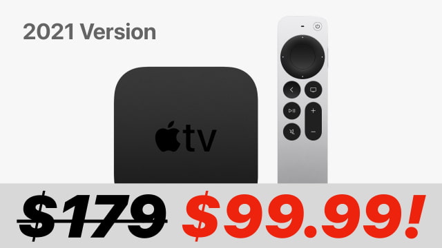 2021 Apple TV 4K On Sale for $99.99 [Lowest Price Ever]