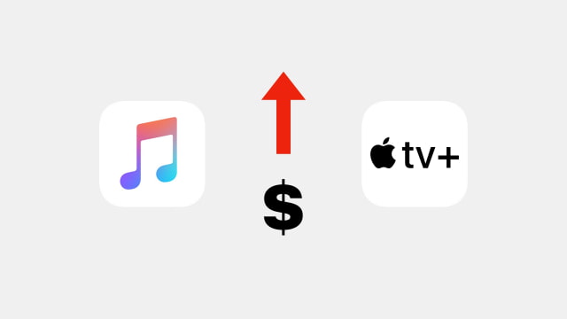 Apple Increases Prices for Apple Music and Apple TV+