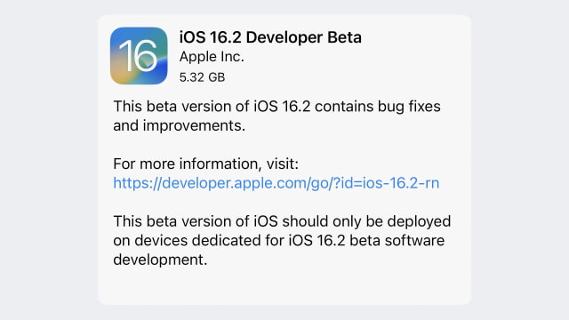 Apple Releases iOS 16.2 Beta and iPadOS 16.2 Beta [Download]