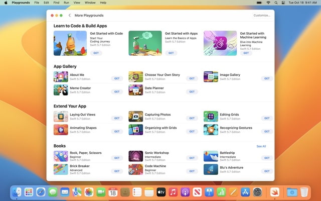 Apple Releases Swift Playgrounds 4.2 With Customizable Toolbar, App Preview Tabs, More