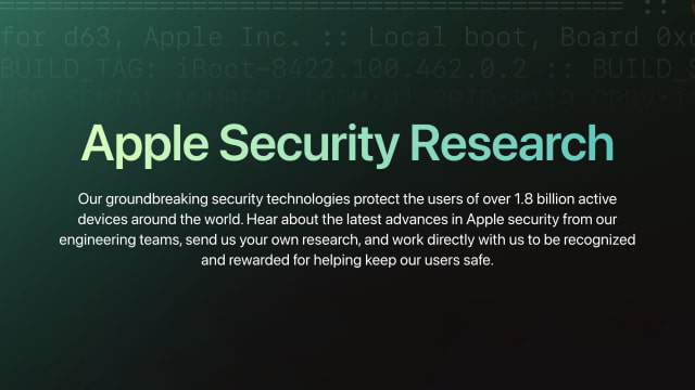 Apple Launches New Security Research Website