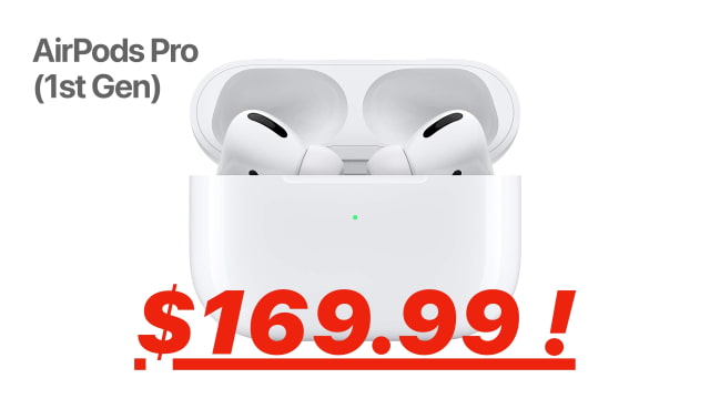 Original AirPods Pro On Sale for $169.99 [Deal]