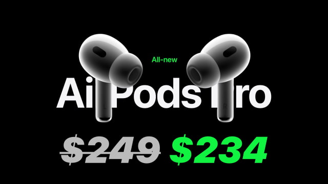 Apple AirPods Pro 2 On Sale for $15 Off [Deal]