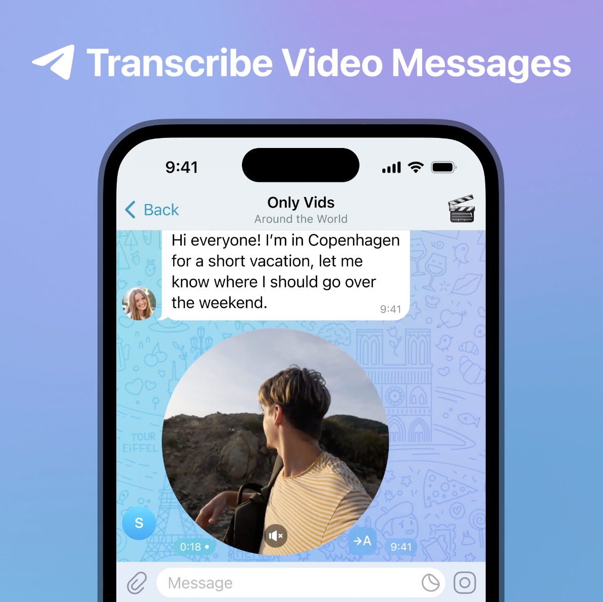 Telegram Update Brings Topics in Groups, Collectible Usernames, Voice-to-Text for Video Messages, More