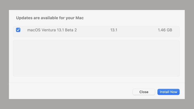 Apple Releases macOS Ventura 13.1 Beta 2 [Download]