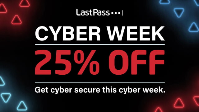 LastPass Announces 25% Off Discount for Cyber Week [Deal]