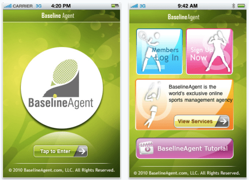 Portable Sports Management for Tennis Players