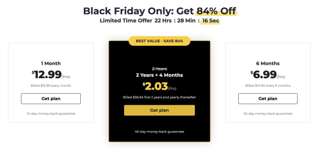 Best Black Friday 2022 VPN Deals