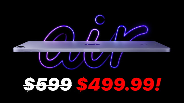 New iPad Air 5 On Sale for $99.01 Off [Black Friday Deal]