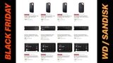 WD and SanDisk Hard Drives, SSDs, Memory Cards On Sale for Up to 57% Off [Black Friday Deal]
