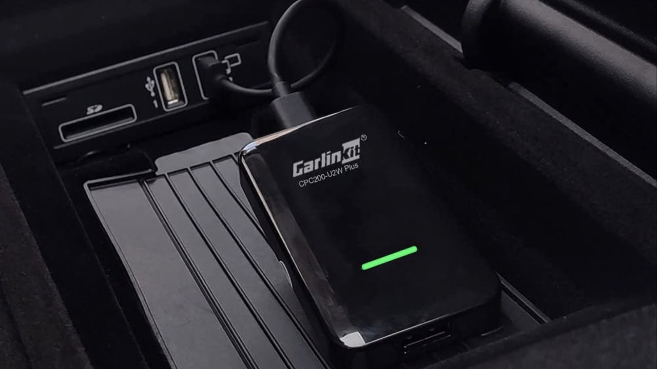 Carlinkit Wireless Apple CarPlay Adapter On Sale for 50 Off [Cyber
