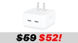 Apple 35W Dual USB-C Power Adapter On Sale for $52 [Lowest Price Ever]