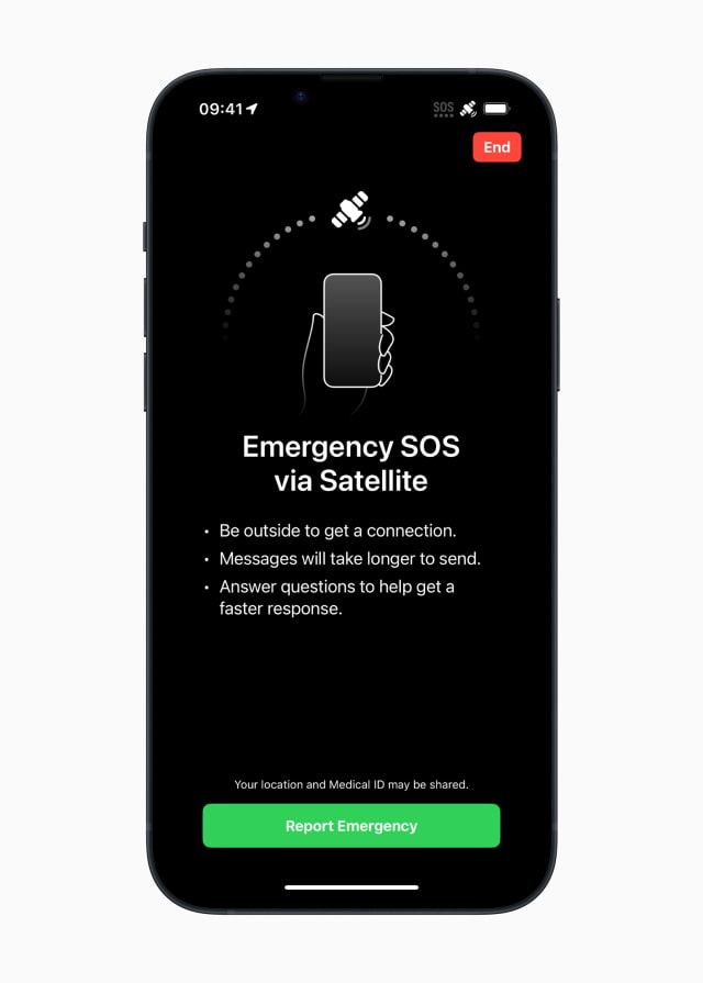 Apple Emergency SOS Via Satellite Now Available in France, Germany, Ireland, UK