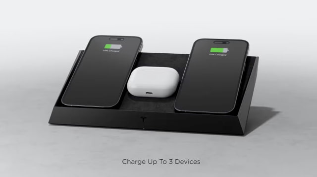 Tesla Unveils AirPower-like Wireless Charging Platform for $300