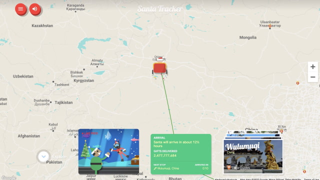 Google and NORAD Launch Santa Trackers for Christmas 2022