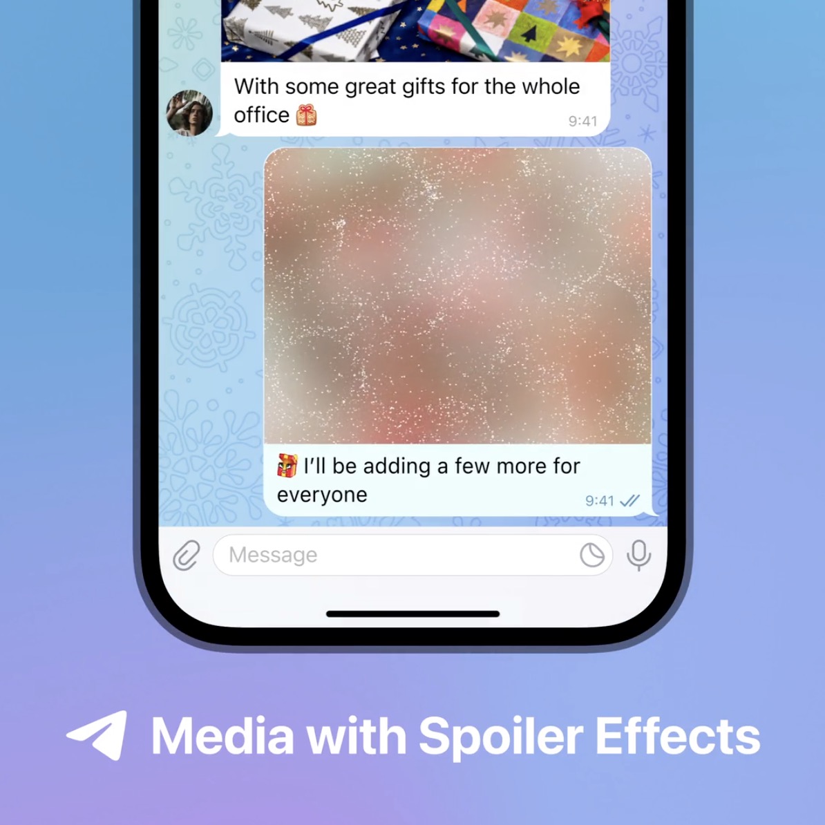 Hidden Media, Zero Storage Usage, New Drawing Tools, Profile Pictures for Your Contacts, and More