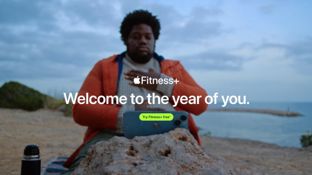 Apple Promotes Apple Fitness+ for the New Year