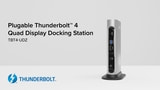 Plugable Launches New 16-in-1 Thunderbolt 4 Dock With 100W Charging [Video]