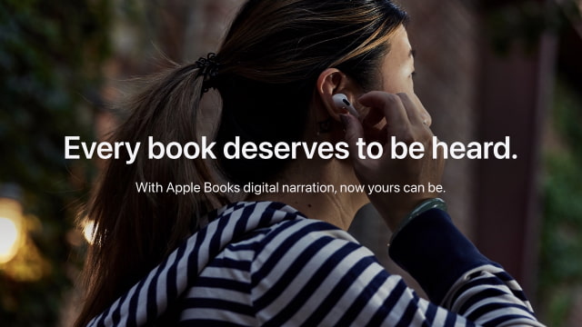 Apple Launches AI Narrated Audiobooks in Apple Books