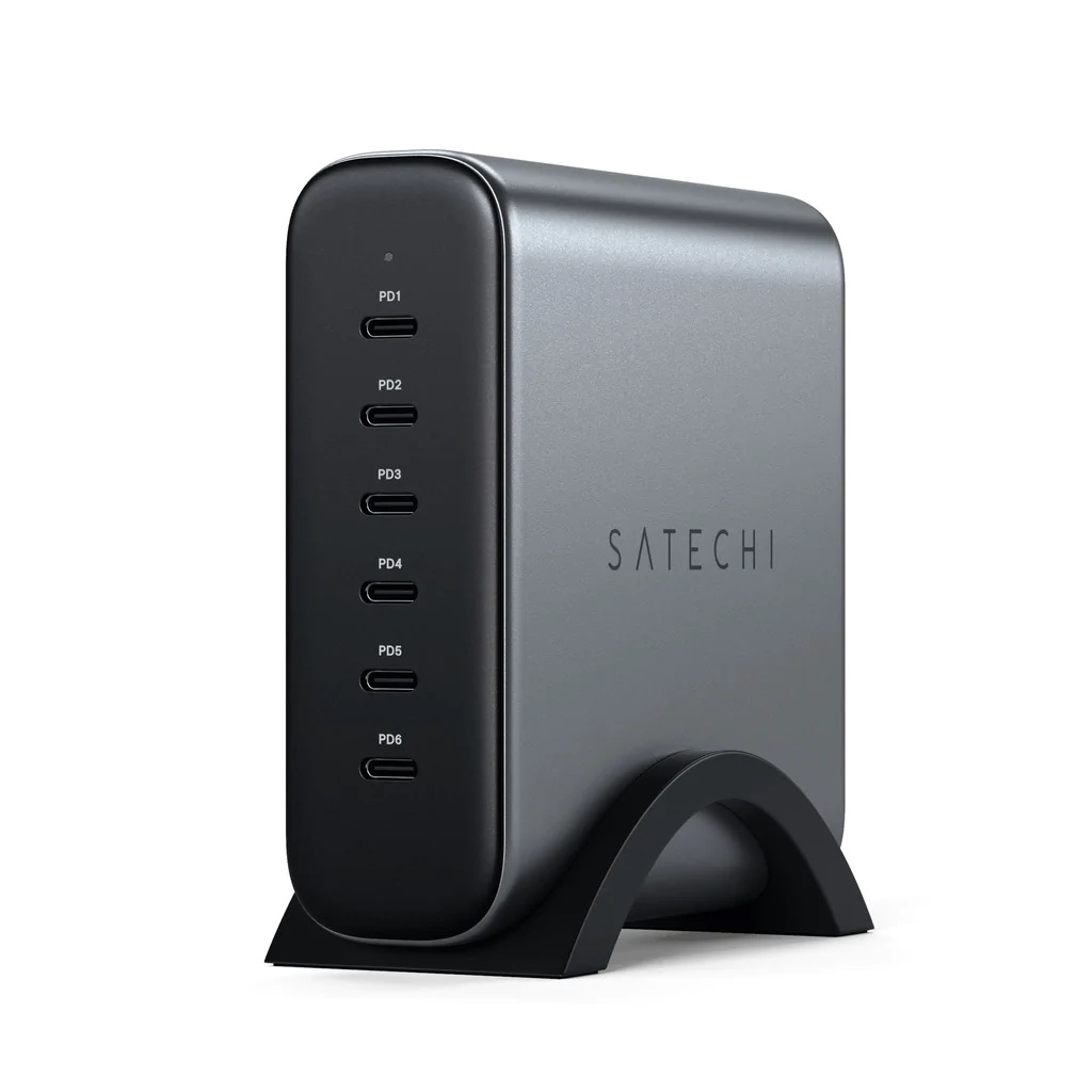 Satechi Unveils 200W 6-Port GaN Charger That Charges Six Devices Simultaneously