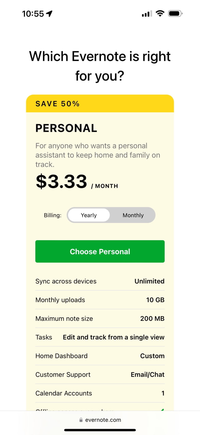 Evernote Introduces Backlinks, Offers 50% Off Personal Plan