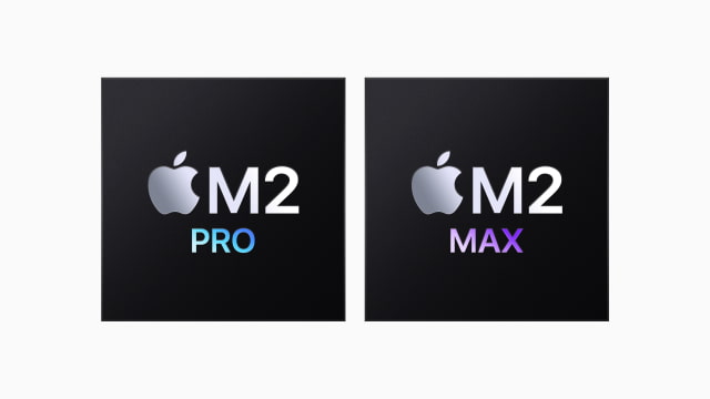 Apple Unveils Next Generation M2 Pro and M2 Max Chips