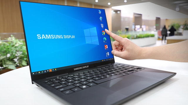 Samsung Announces Mass Production of OLED Touchscreen Display for Notebooks