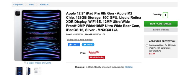 Apple M2 12.9-inch iPad Pro On Sale for 50% Off! [Lowest Price Ever]