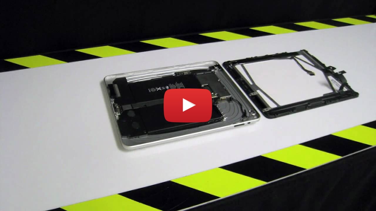 Complete iPad Teardown and Rebuild in 3 Minutes [Video] - iClarified