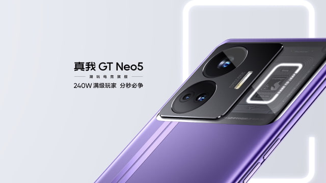Realme GT Neo5 Smartphone Charges in Under 10 Minutes at 240W [Video]