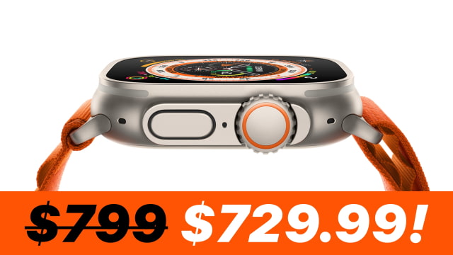 Apple Watch Ultra On Sale for $729.99! [Lowest Price Ever]
