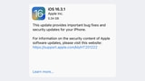 Apple Releases iOS 16.3.1 and iPadOS 16.3.1 for iPhone and iPad [Download]
