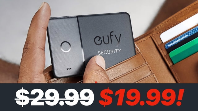 Eufy 'SmartTrack Card' With Apple Find My Support On Sale for $19.99 [Deal] - Vimarsana News