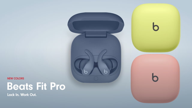 Apple Launches Beats Fit Pro in New Tidal Blue, Coral Pink, Volt Yellow Colors