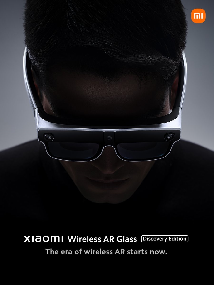 Xiaomi Unveils Wireless AR Smart Glasses