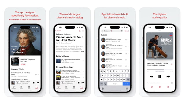 Apple Music Classical App Now Available to Pre-Order