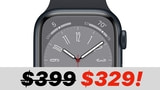 Apple Watch Series 8 On Sale for $70 Off [Lowest Price Ever]