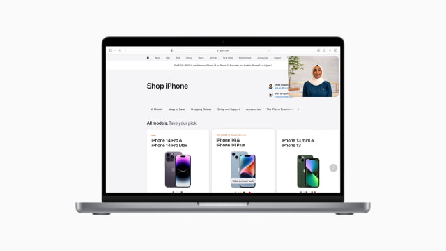 Apple Now Lets Customers Shop iPhone With a Specialist Over Video