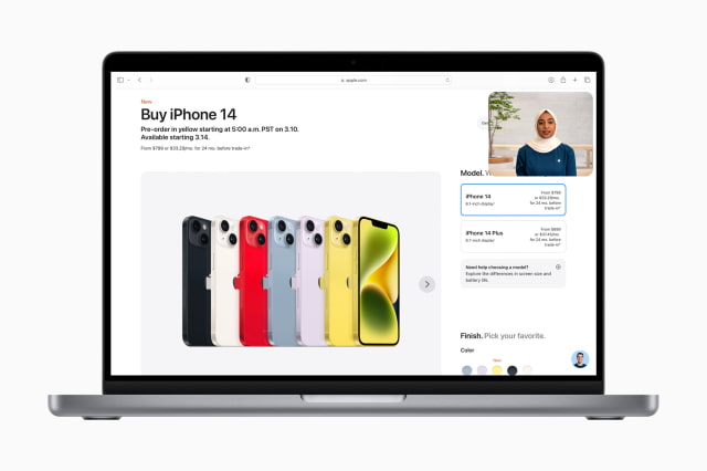 Apple Now Lets Customers Shop iPhone With a Specialist Over Video
