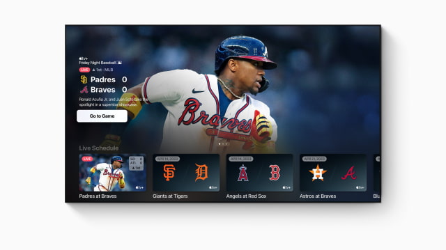 Apple to Resume &#039;Friday Night Baseball&#039; on April 7