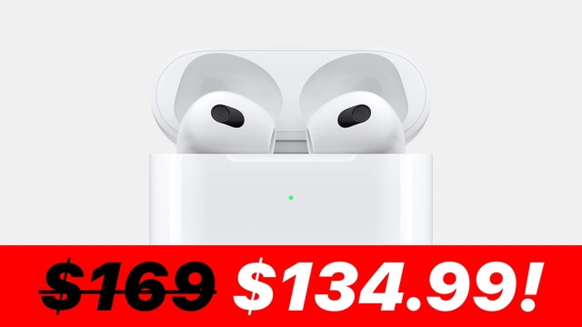 AirPods 3 On Sale for All-Time Low Price of $134.99 [Deal] - Vimarsana News