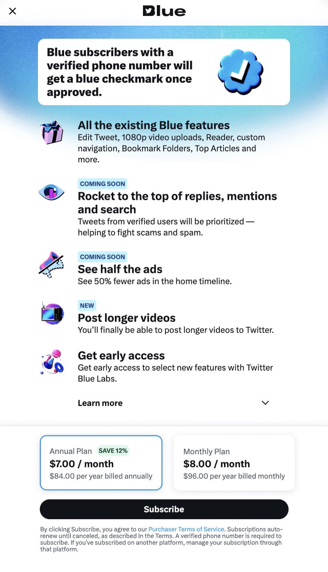 Elon Musk Says Twitter Will Only Recommend Verified Accounts Starting April 15