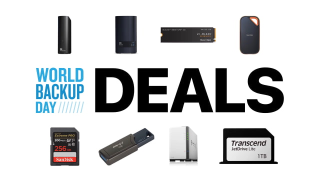 Big Discounts on HDs, SSDs, Memory Cards for World Backup Day [Deal]